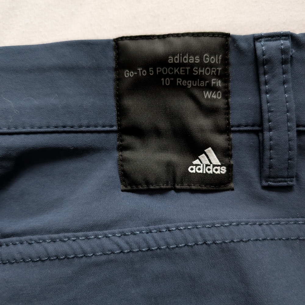 Adidas Golf Blue 5-Pocket Shorts